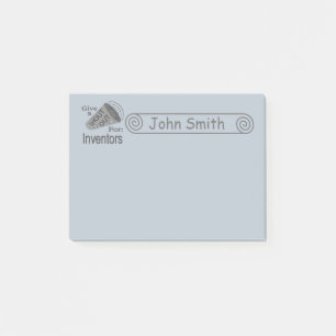 Shout Out for Inventors 4x3 Post-it Notes