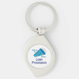 Shout Out for Loan Processors Key Ring