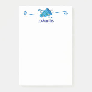 Shout Out for Locksmiths Post-it Notes
