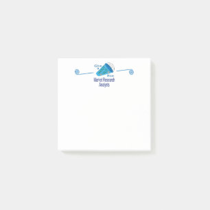 Shout Out for Market Research Analysts Post-it Notes