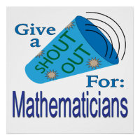 Shout Out for Mathematicians