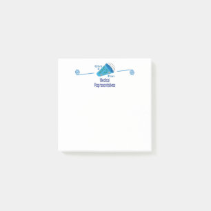 Shout Out for Medical Representatives Post-it Notes