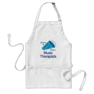 Shout Out for Music Therapists Standard Apron