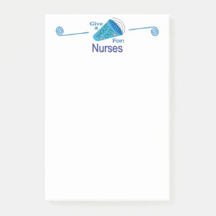 Shout Out for Nurses Post-it Notes