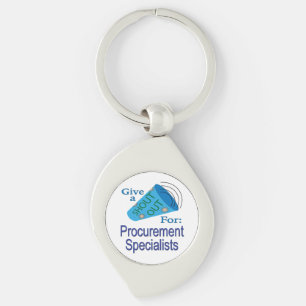 Shout Out for Procurement Specialists Key Ring
