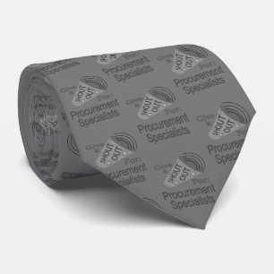 Shout Out for Procurement Specialists Tie