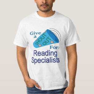 Shout Out for Reading Specialists T-Shirt