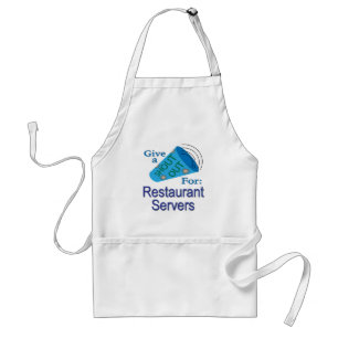 Shout Out for Restaurant Servers Standard Apron