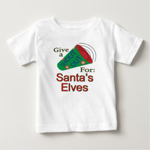 Shout Out for Santa's Elves Baby T-Shirt