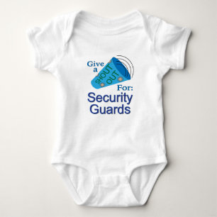 Shout Out for Security Guards Baby Bodysuit