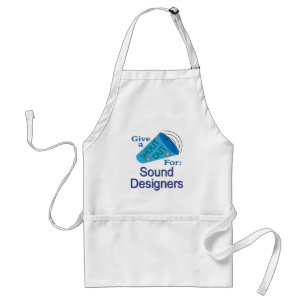 Shout Out for Sound Designers Standard Apron
