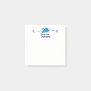 Shout Out for Structural Engineers Post-it Notes