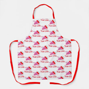 Shout Out for True Love Apron