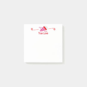 Shout Out for True Love Post-it Notes
