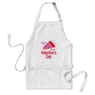 Shout Out for Valentine's Day Standard Apron