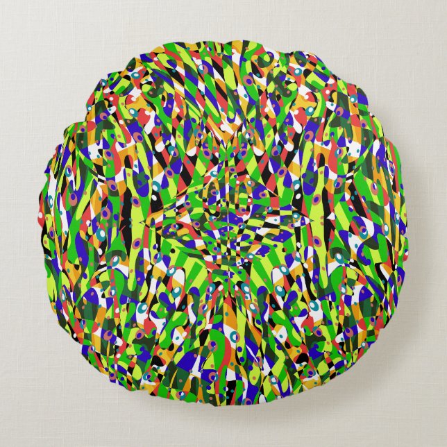 Shout Out Round Cushion (Front)
