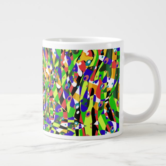Shout Outer Large Coffee Mug (Right)