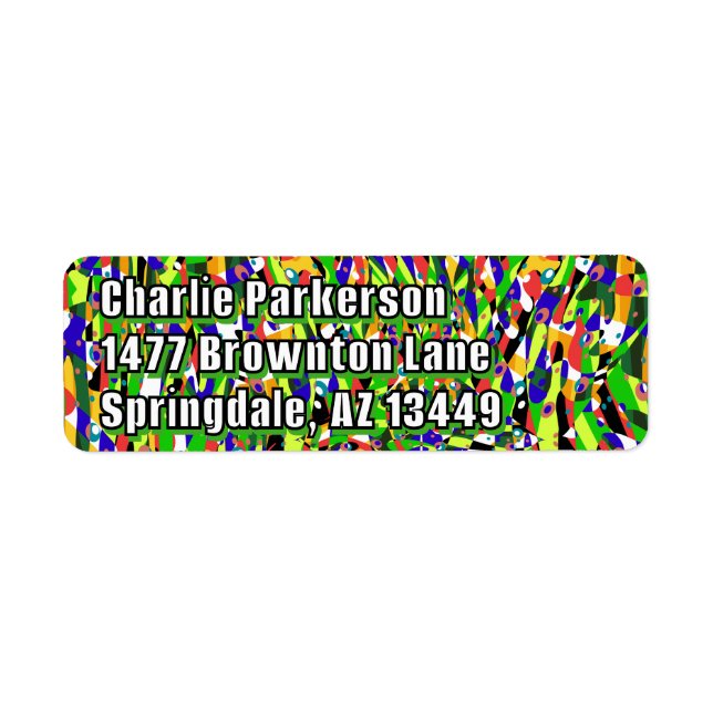 Shout Outer Return Address Label (Front)