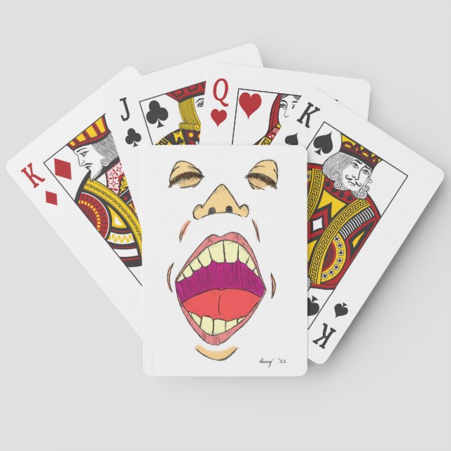 "Shout" Playing Cards (Back)