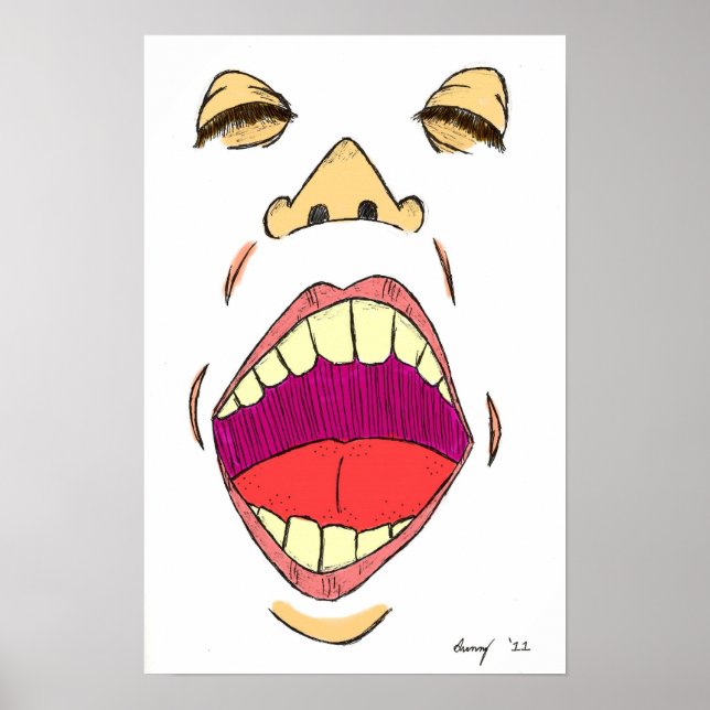 "Shout" Poster (Front)