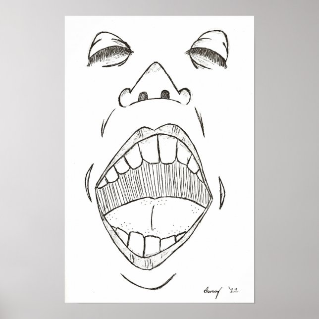 "Shout" Poster (Front)