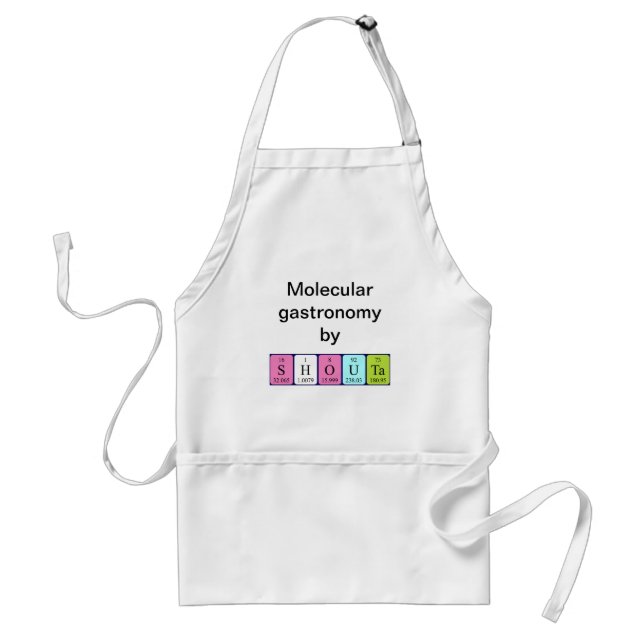 Shouta periodic table name apron (Front)
