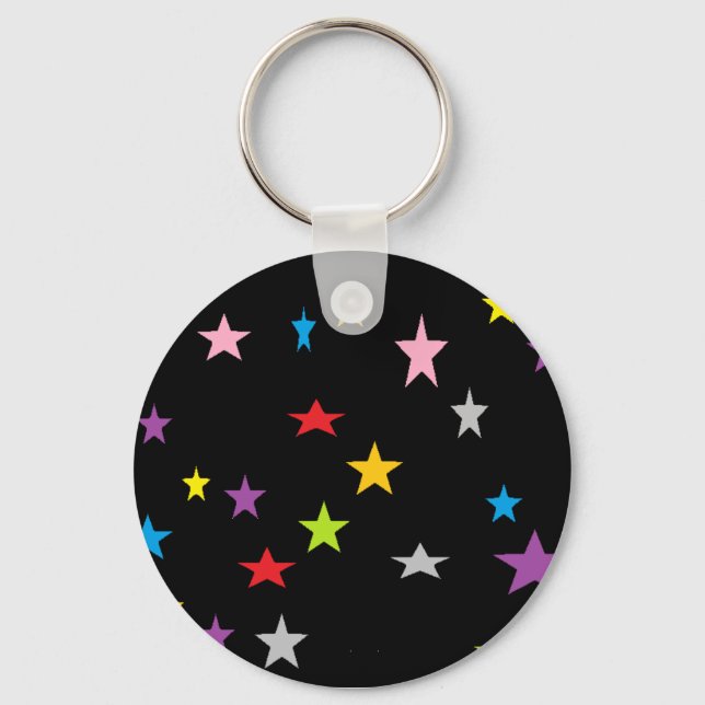shouting stars key ring (Front)