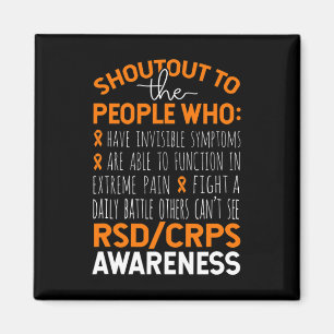 Shoutout To The People Rsdcrps Warrior Team Orange Magnet
