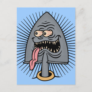 Shovel Ed Postcard