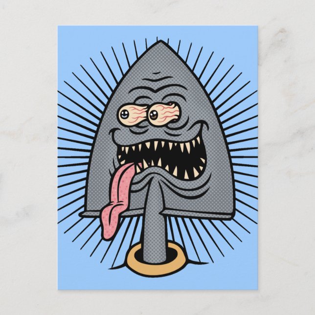 Shovel Ed Postcard (Front)