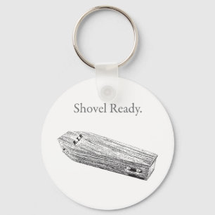 Shovel Ready Key Ring