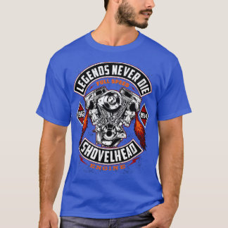 SHOVELHEAD 19661984 MOOR Motorcycles Oldschool Cho T-Shirt
