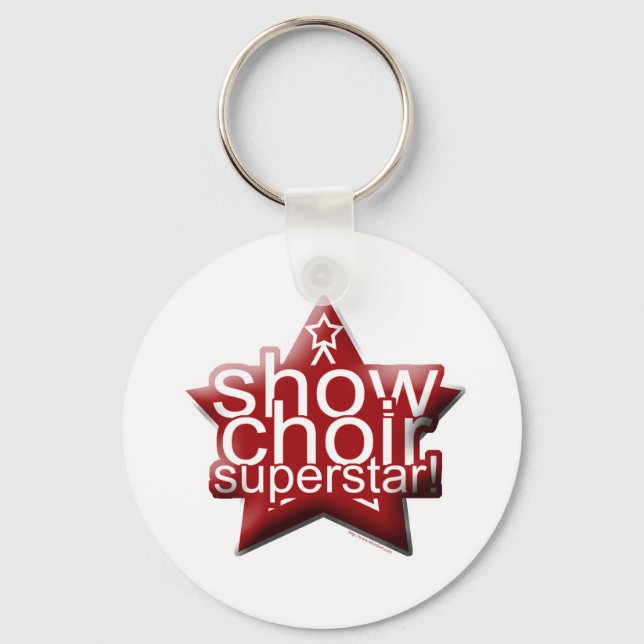 Show Choir Superstar! Key Ring (Front)