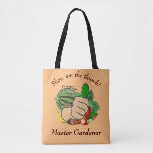 Show em the thumb Master Gardener Tote Bag