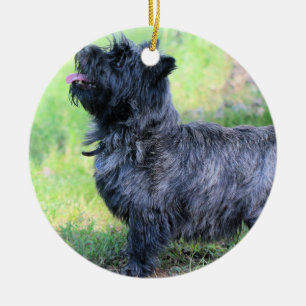 Show girl ceramic ornament