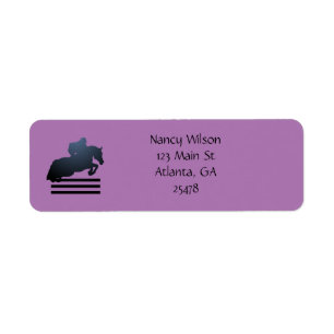 Show Jumper Return Address Label