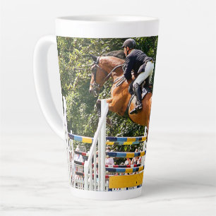 SHOW JUMPING LATTE MUG