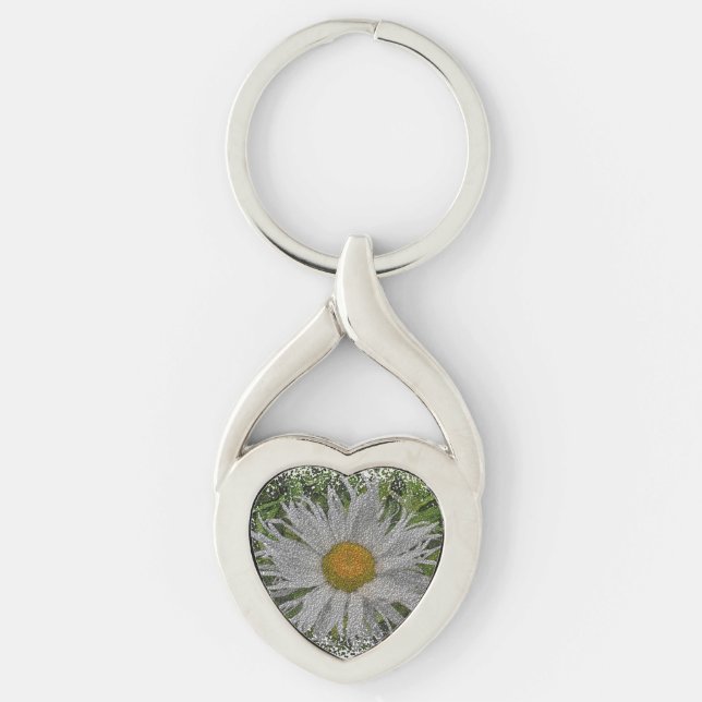 Show Me A Daisy #1 Key Ring (Front)