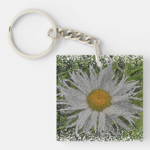 Show Me A Daisy #1 Key Ring