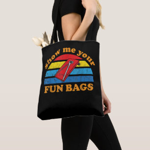 Show Me Bags Funny Cornhole Humour 