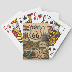 Show Me State Mother Road Game Night Playing Cards