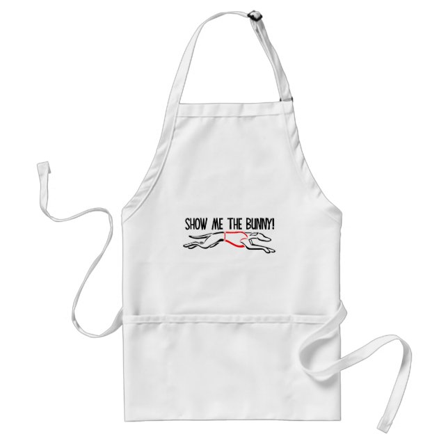 Show me the Bunny! Standard Apron (Front)