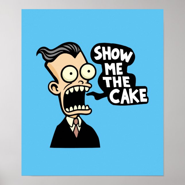 Show me the cake poster (Front)