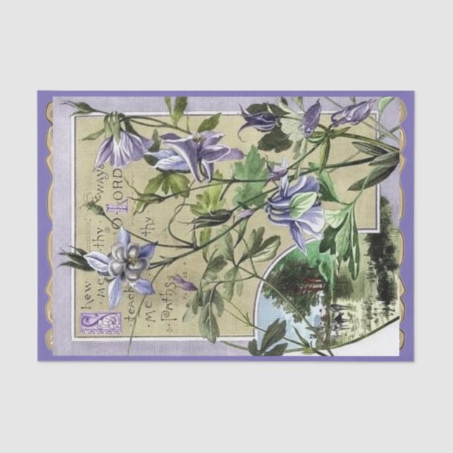 Show Me Thy Way Tissue Paper (Front)