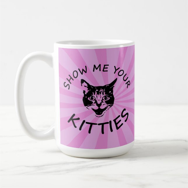 Show Me Your Kitties Mug (Left)