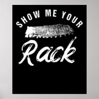Show Me Your Rack | Funny Smoked BBQ Ribs Lover