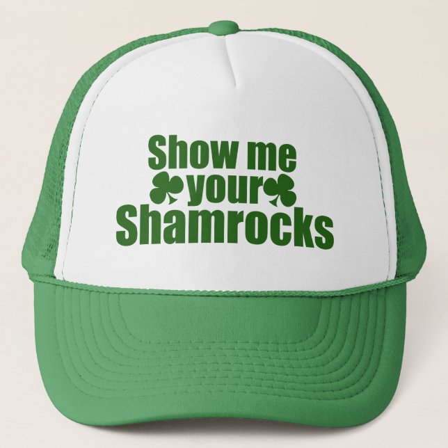 Show me your Shamrocks Trucker Hat (Front)