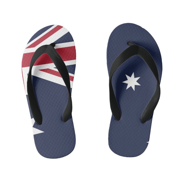 Show off your colors - Australia Kid's Thongs (Footbed)