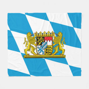 Show off your colors - Bayern/Bavaria Fleece Blanket