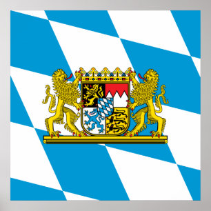 Show off your colors - Bayern/Bavaria Poster
